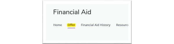 Screenshot of MyInfo Offer tab steps