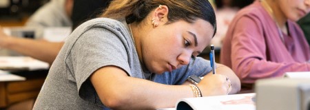 An international student at Concordia University Texas