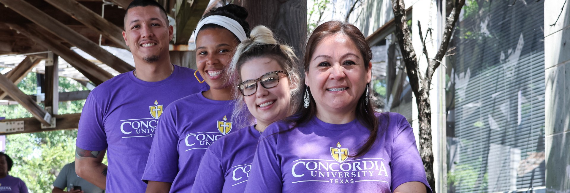 Cohort of students at Concordia University Texas