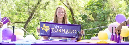A new student at Concordia Texas