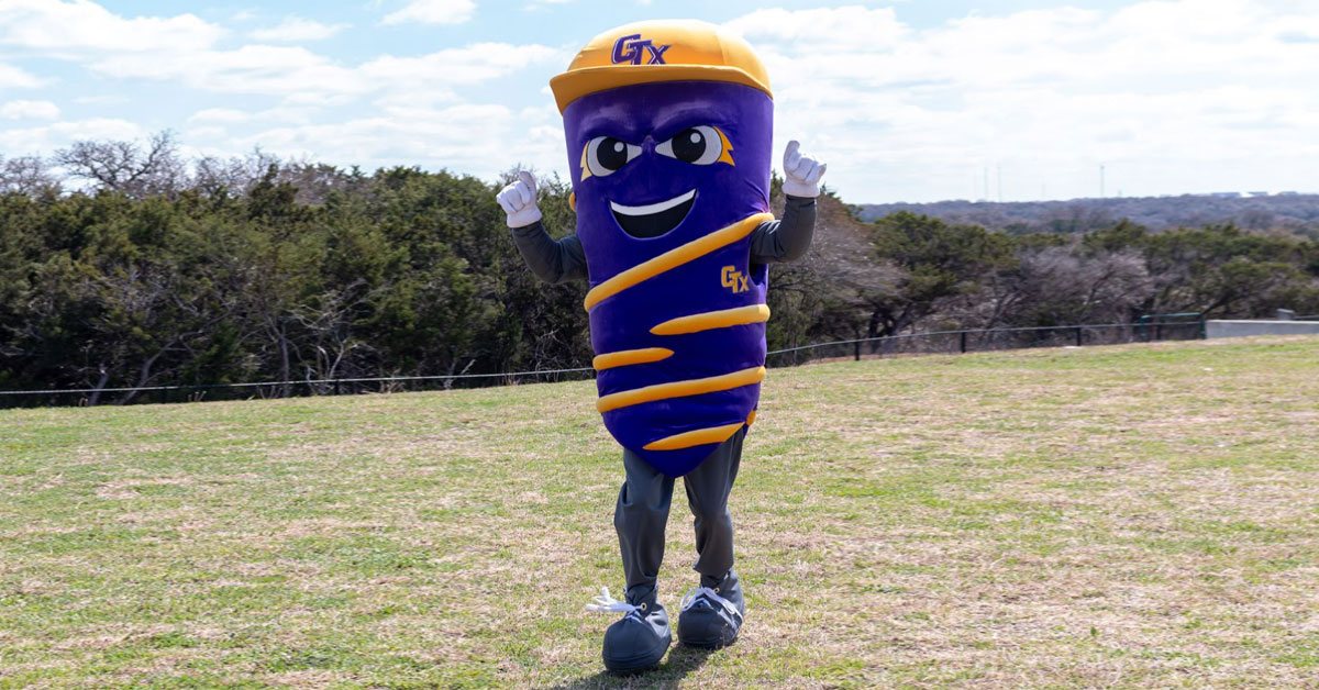 VorTex the Tornado Mascot