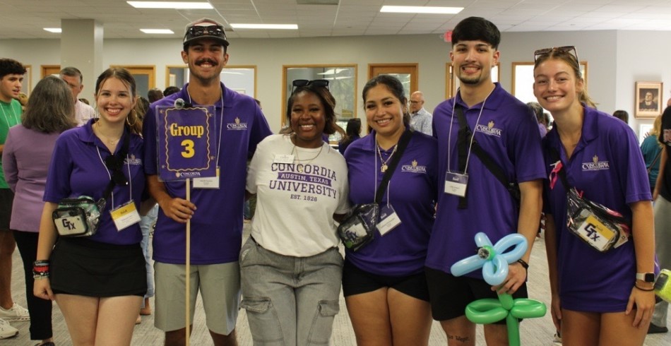 Arri Parker with students