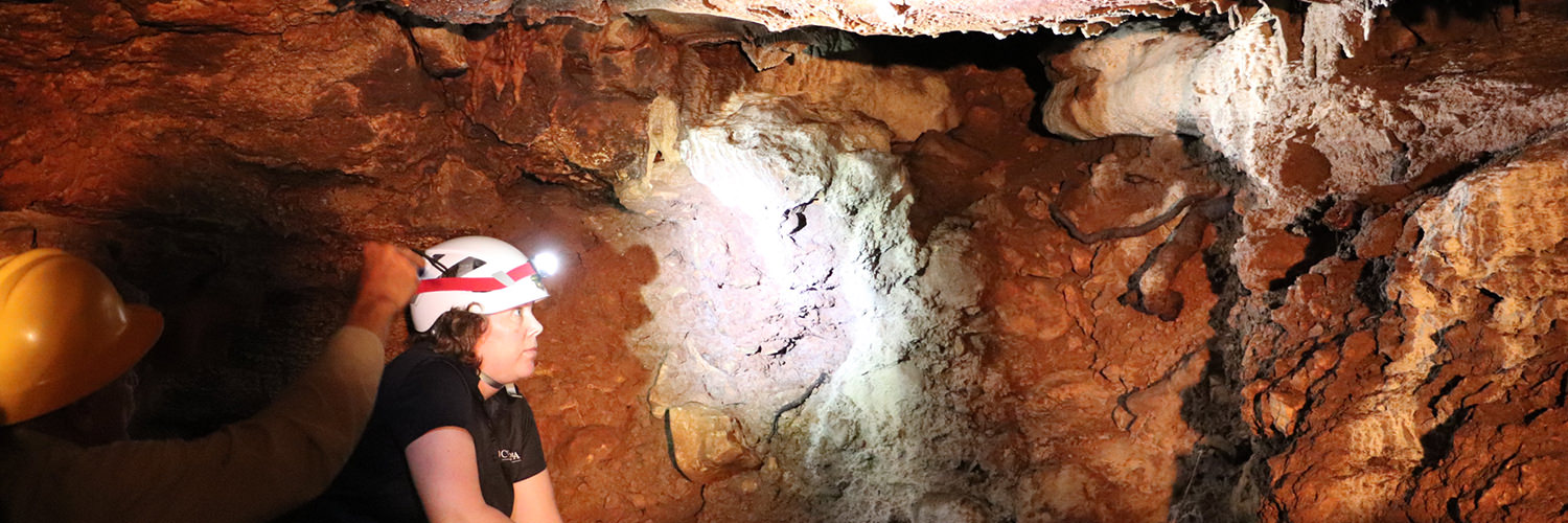 Dr. Jennifer Hofmann in CTX Friesenhahn Cave