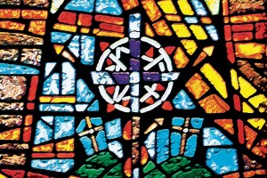 Stained Glass Cross