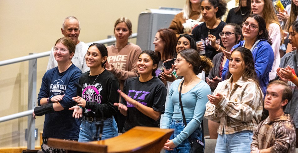 CTX Students attending Chapel