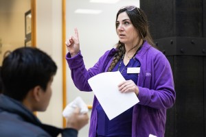 Concordia University Texas professor teaching nursing