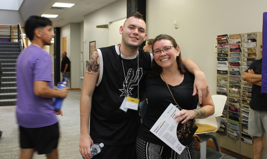 Jacob Taylor and mom