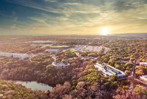 Concordia University Texas Campus aerial 