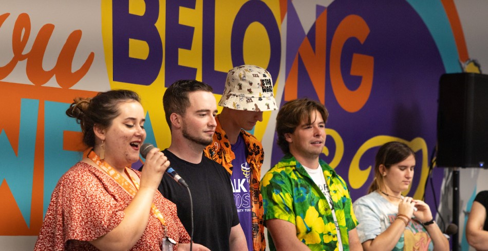 Students at the Center for Belonging and Faith