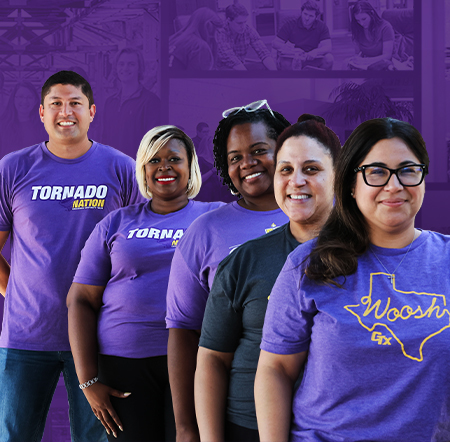 A group of Concordia Texas students that benefit from your gifts.