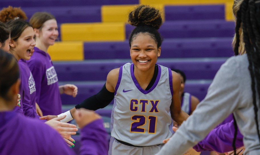 Bailery Joy Andrews with the CTX team